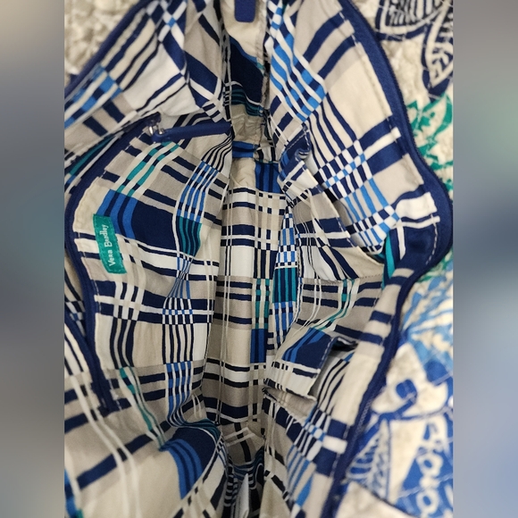 Vera Bradley Signature Cotton Hadley East West Tote Bag - Picture 7 of 10